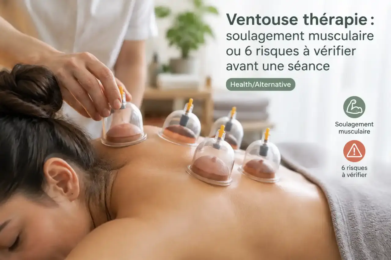Ventouse thérapie : soulagement musculaire ou 6 risques à vérifier avant une séance