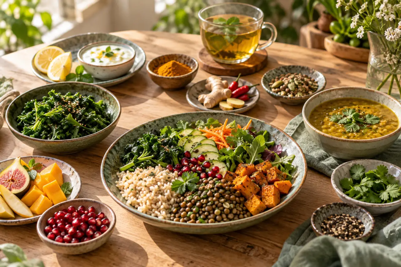 Alimentation ayurvédique : 6 saveurs et des repas plus légers sans se priver